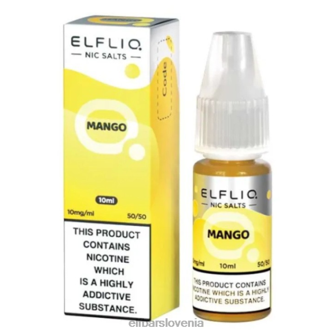 elfbar elfliq nične soli - mango - 10 ml-10 mg/ml 42VJN188