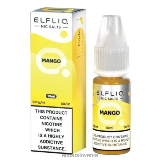 elfbar elfliq nične soli - mango - 10 ml-20 mg/ml 42VJN189