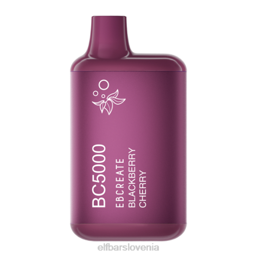 ELFBAR blackberry cherry ebcreate bc5000 termalna izdaja potrošnik - 50 mg - enkratno V62066
