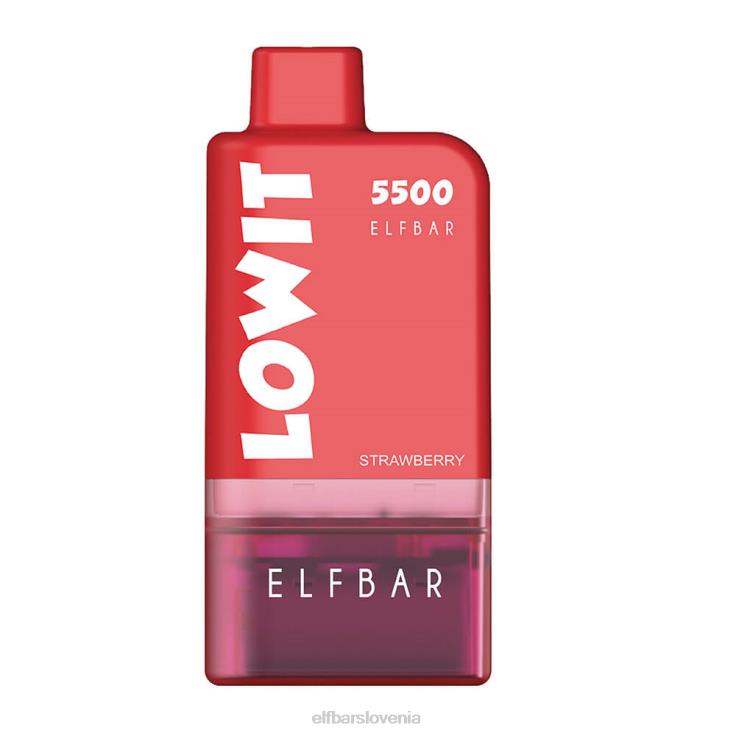 ELFBAR prednapolnjen komplet lowit 5500 2 %nic jagodni jogurt 80DD6132