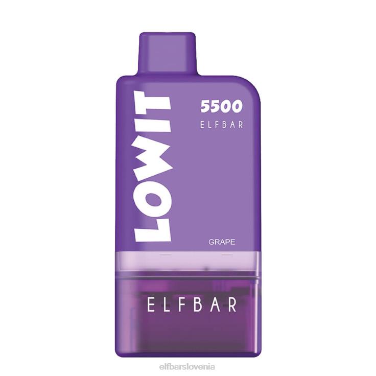 ELFBAR prednapolnjen komplet lowit 5500 2 %nic mango 80DD6133