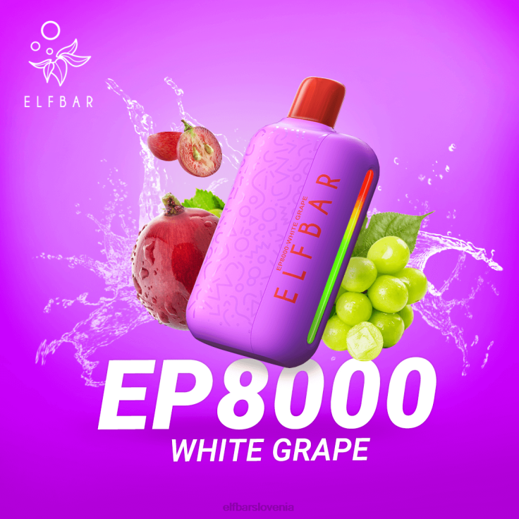 ELFBAR Vape za enkratno uporabo new ep8000 puffs breskev mango 80DD674