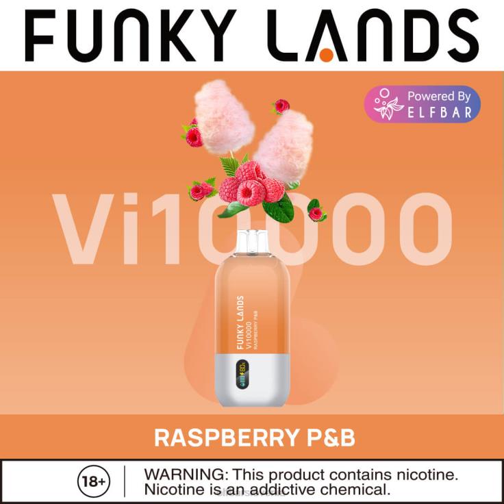 ELFBAR funky lands vape za enkratno uporabo vi10000 puffs jagodni kivi 80DD6161