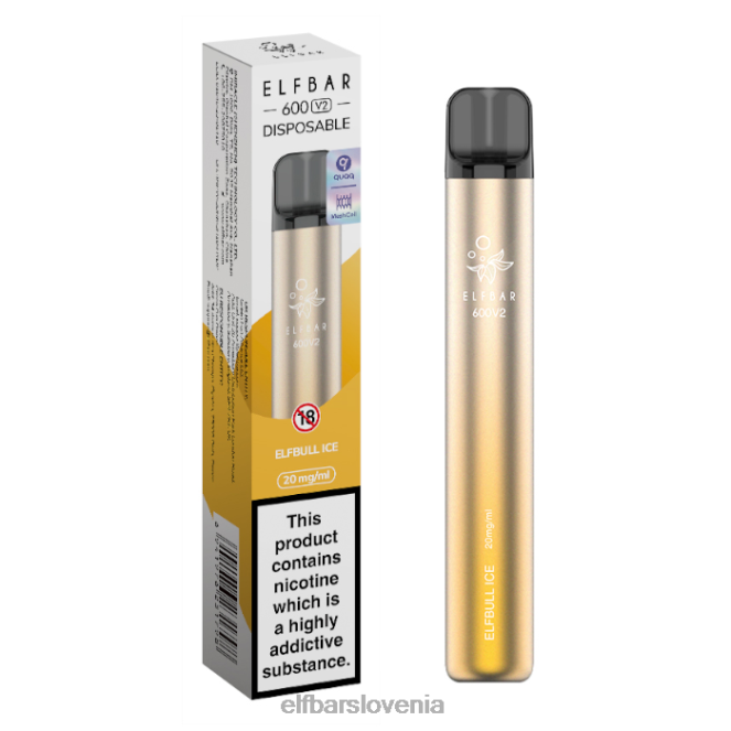 elfbar 600v2 vape za enkratno uporabo - 20 mg 42VJN28 elfturbo led